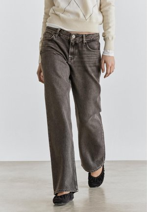 Massimo Dutti RISE - Jeans Straight Leg - grey