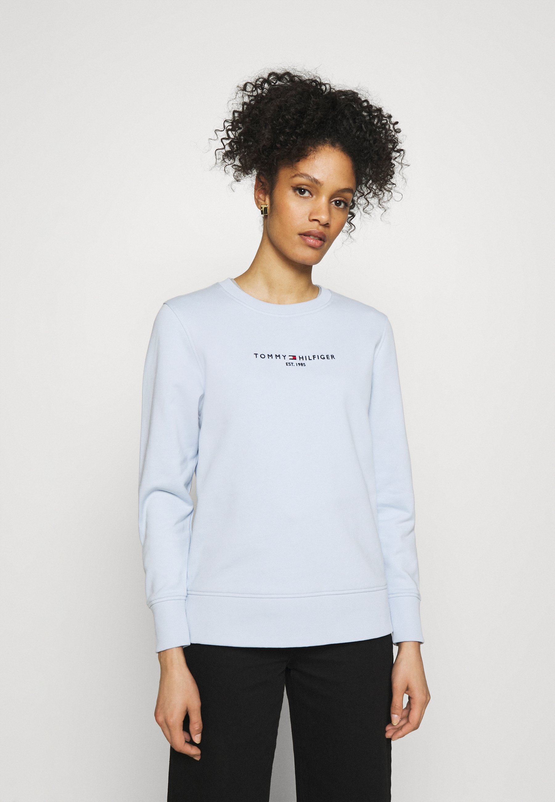 Blue hilfiger sweatshirt Clearance