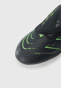 adidas Performance PREDATOR LEAGUE - Soft-ground football boots - core black/carbon/lucid lemon