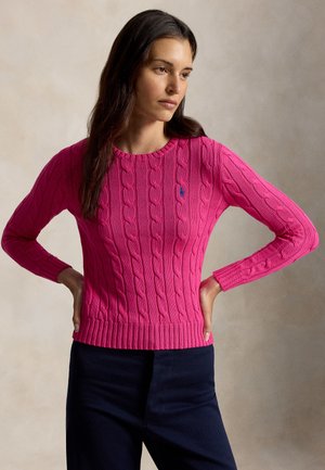 Polo Ralph Lauren JULIANNA LONG SLEEVE PULLOVER - Πουλόβερ - accent pink