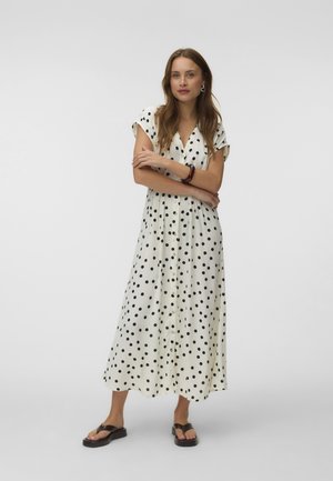 Vero Moda, VMELISA - Maksikleit - snow white/black