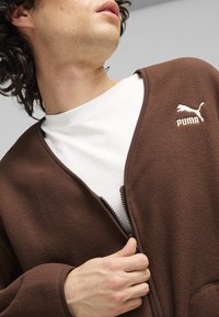 Puma Cardigan - espresso brown