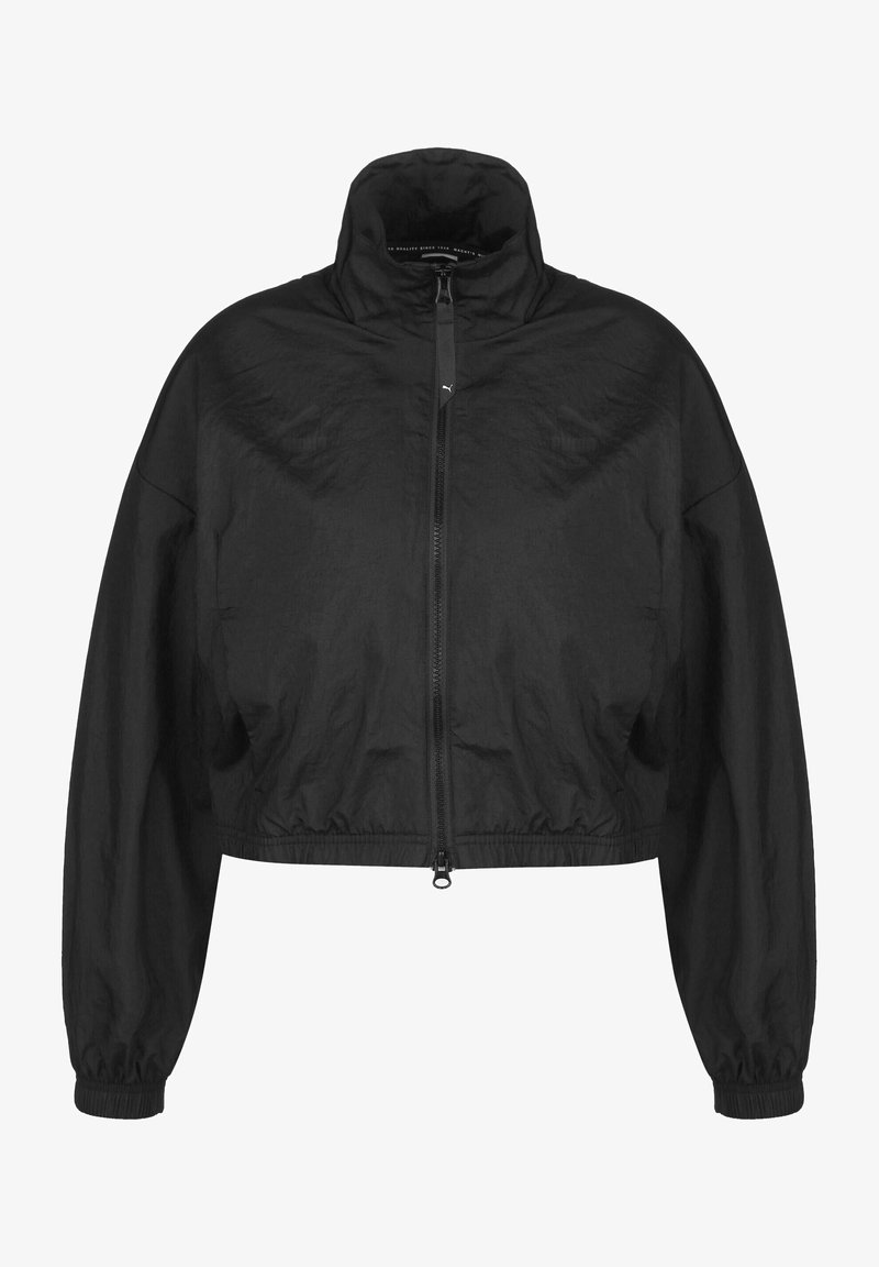 Puma DARE TO CROPPED - Tréningová bunda - puma black