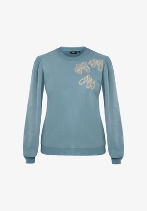 Mexx, FLOWER - Sweater - smoke blue