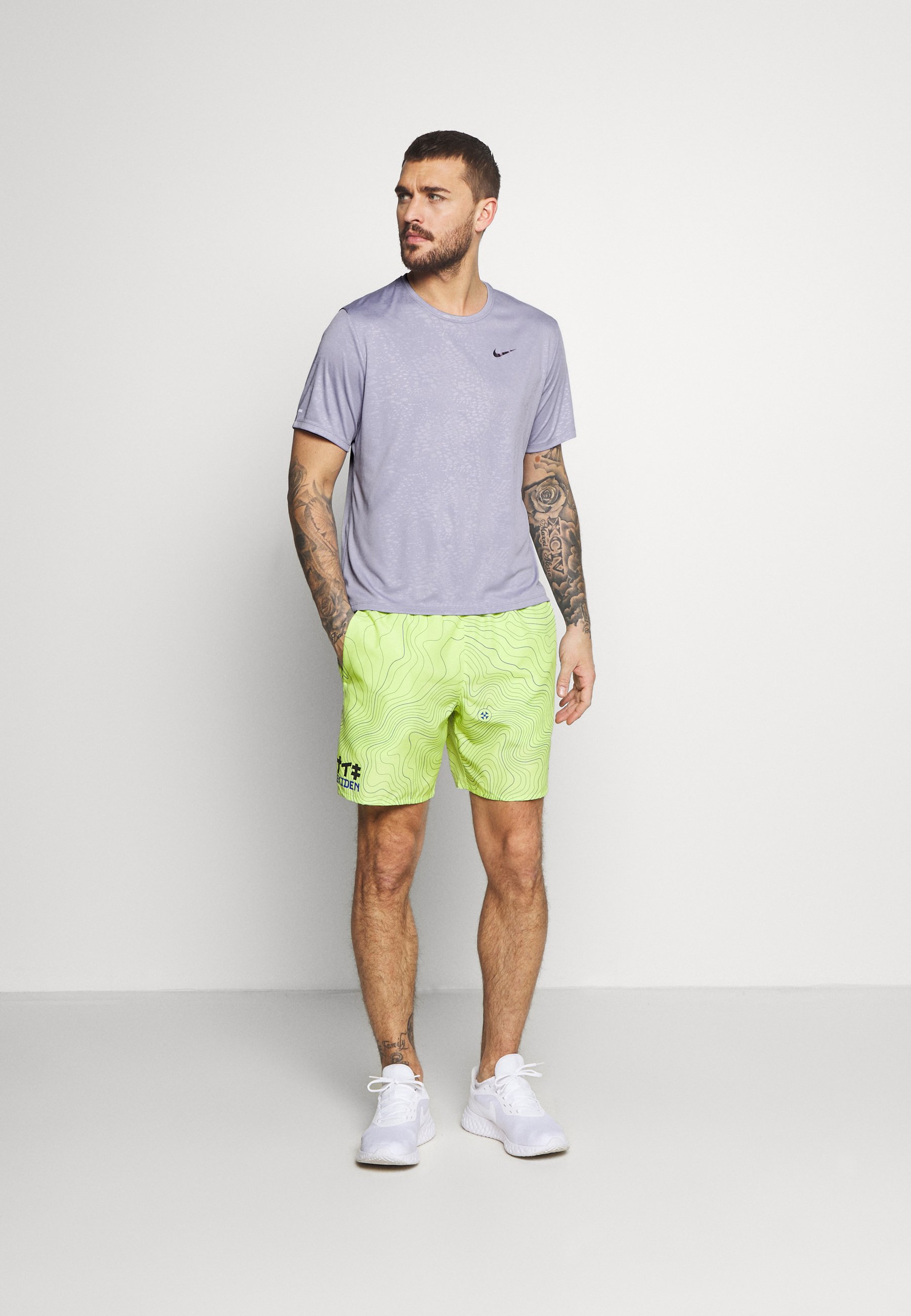 Nike Performance T-shirt print - indigo 