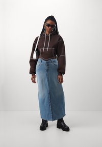 ONLY ONLMYLAH SKIRT - Jupe en jean - light blue