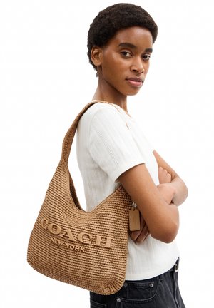 COACH, BROOKLYN SHOULDER BAG 28 - Borsa a mano - b natural