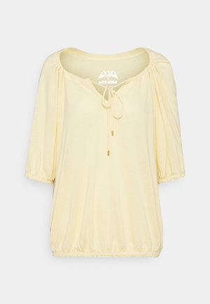 T-shirt basic - light yellow