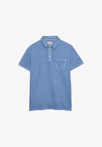 Selected, vibrant blue