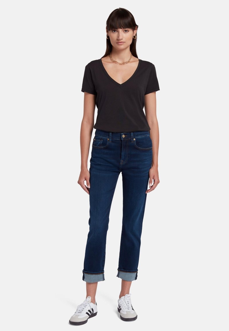 7 For All Mankind Slim fit jeans donkerblauw 7 For All Mankind Slim fit jeans donkerblauw