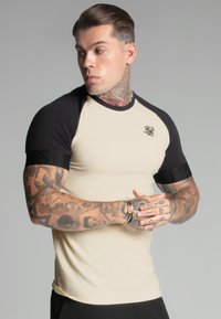 SIKSILK - - T-shirt z nadrukiem Miniatura obrazu 1