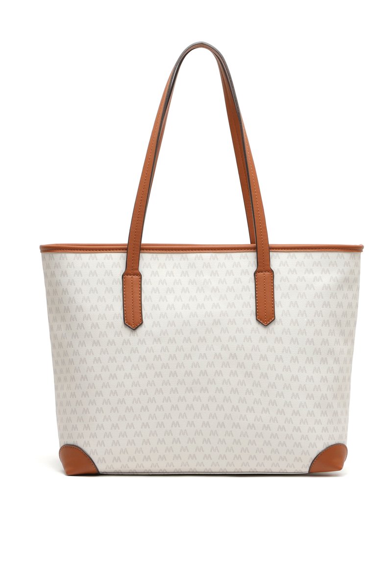 MISAKO - MONOGRAM  - Shopping bag - off white, Suurenna