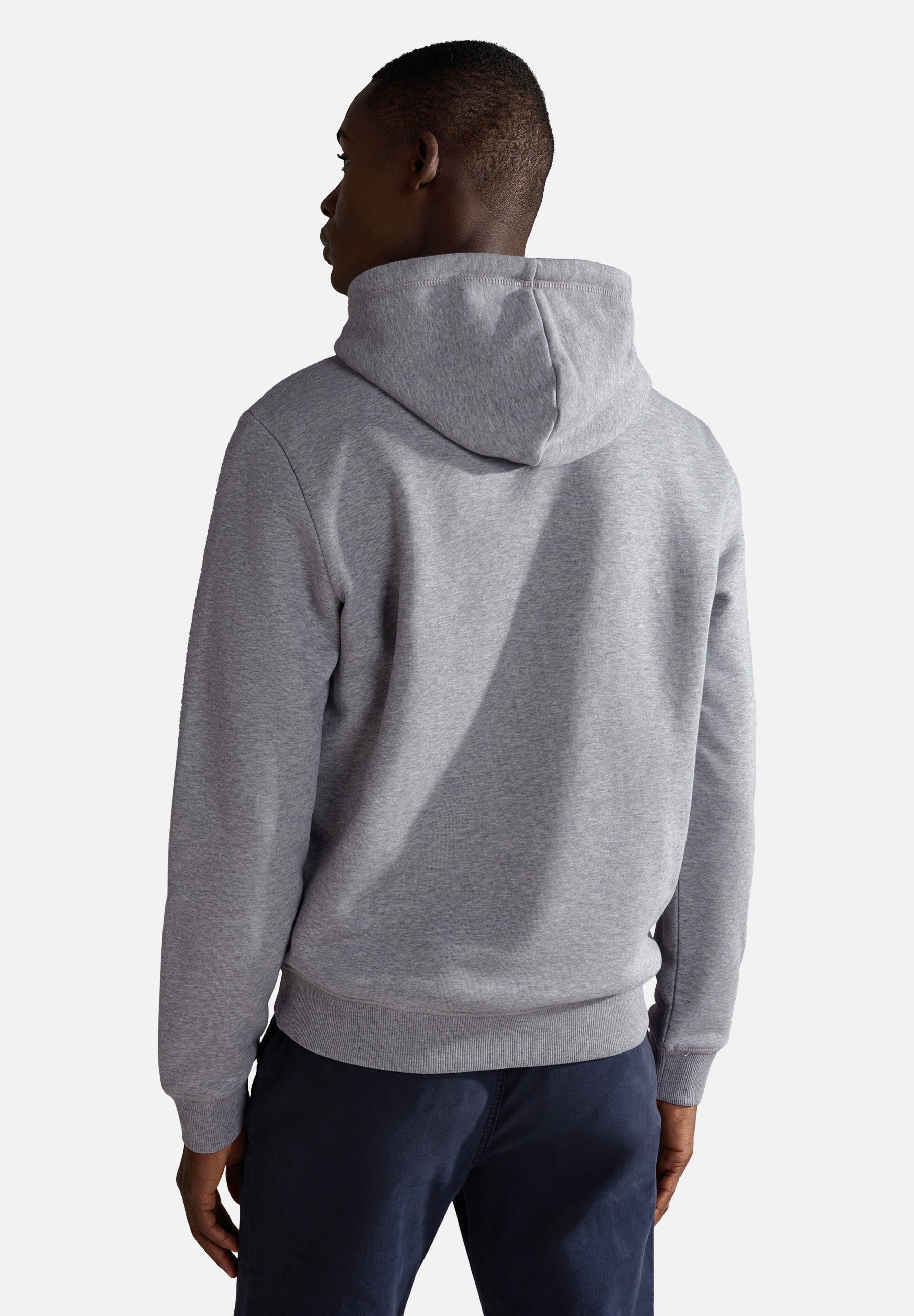Napapijri B-GUIRO H1 - Felpa con cappuccio - medium grey