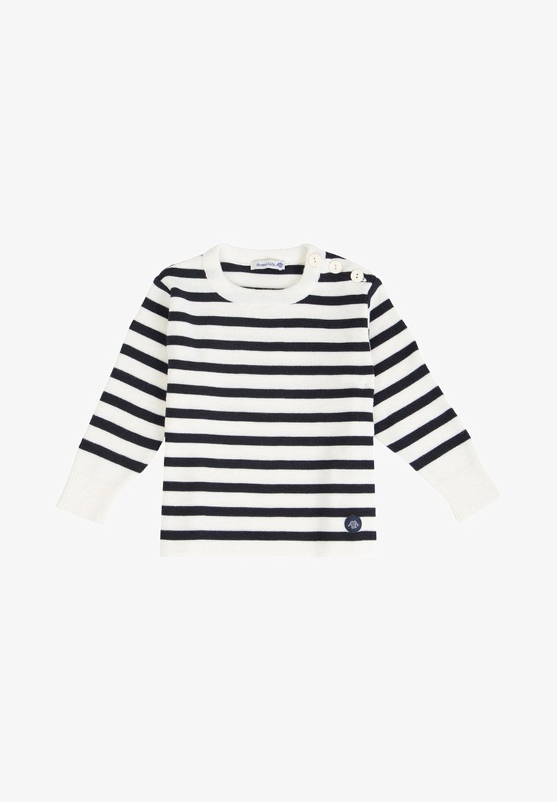 Armor lux BRIAC KIDS MARINE - Sweatshirt - white