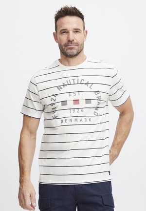 STRIPE LOGO  - T-shirt imprimé - cloud dancer