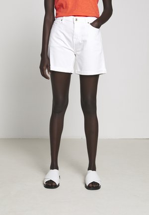 Shorts vaqueros - white