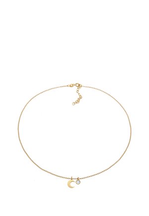 Elli CHOKER HALF MOON - Náhrdelník - gold-coloured