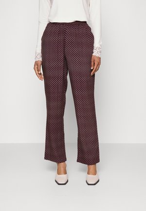 CRVIMMA PANTS - Calças - ultra violet geo