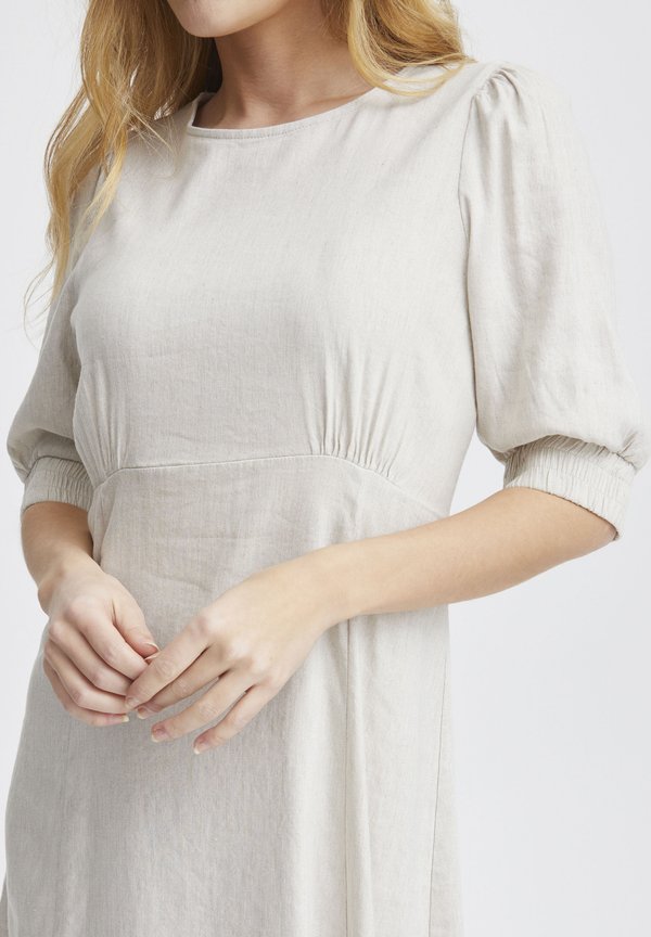 PZLUCA - Day dress - sandshell melange4