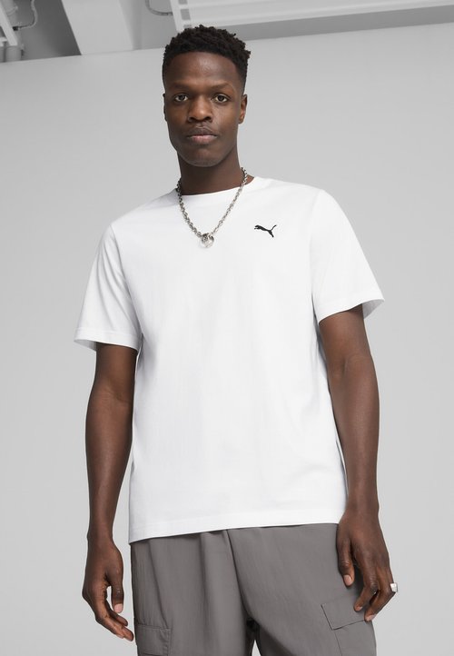 PUMA WARDROBE ESS T-SHIRT - Basic T-shirt - white — photo 4