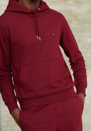Kapuzenpullover - bordeaux