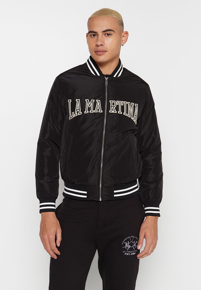 LA MARTINA Bomberjacks zwart LA MARTINA Bomberjacks zwart
