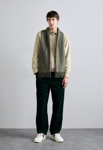 Polo Ralph Lauren FRINGE VIRGIN WOOL SCARF - Šal - thermal green