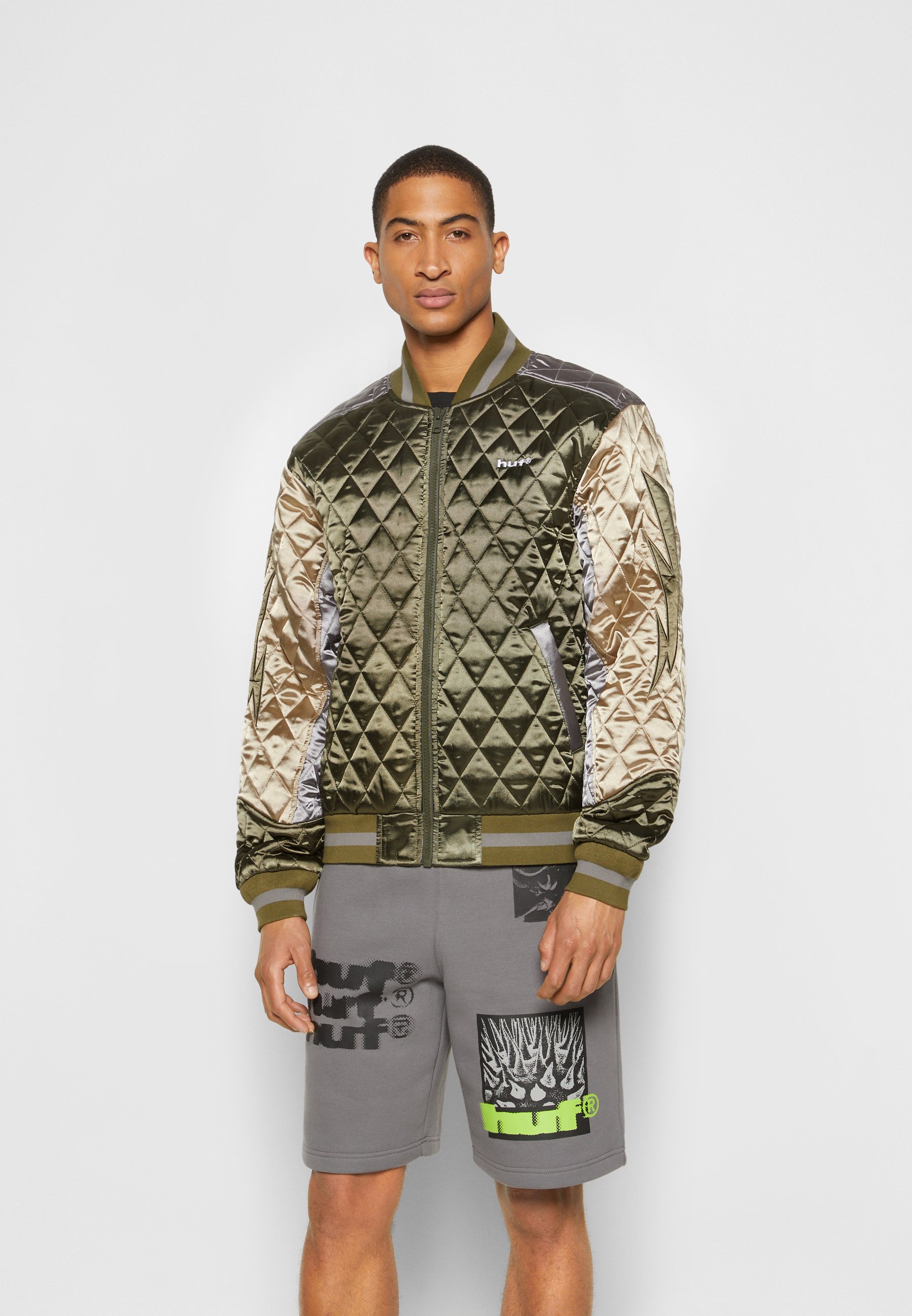 HUF LIGHTNING BOMBER JACKET - Bomber 