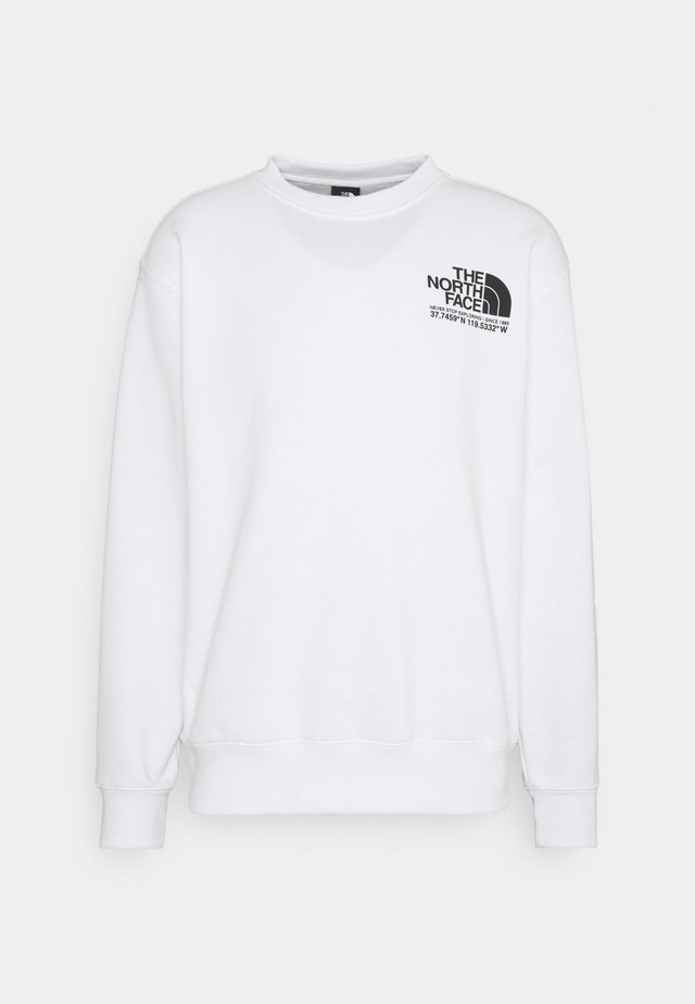 COORDINATES CREW - Sweatshirt - tnf white