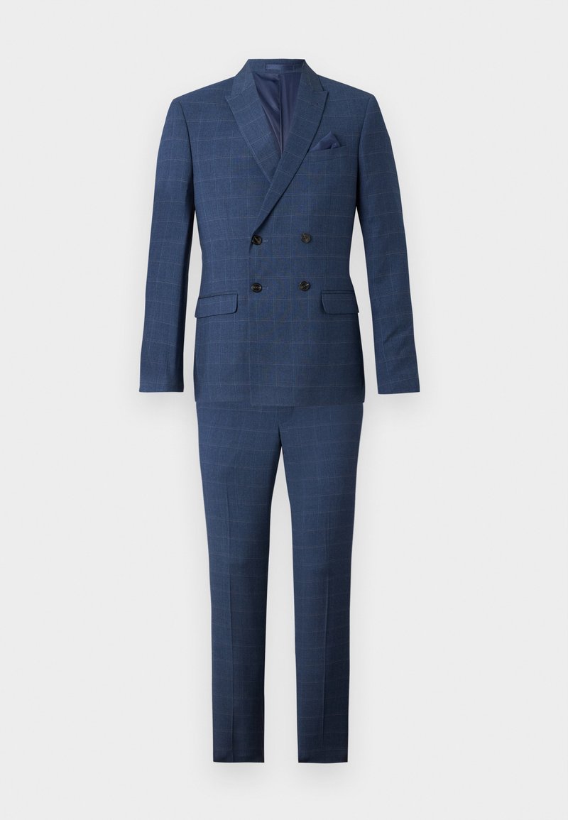 Isaac Dewhirst Kostuum blauw