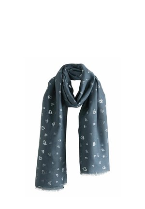 LIGHTWEIGHT - Écharpe - grey foil heart motif
