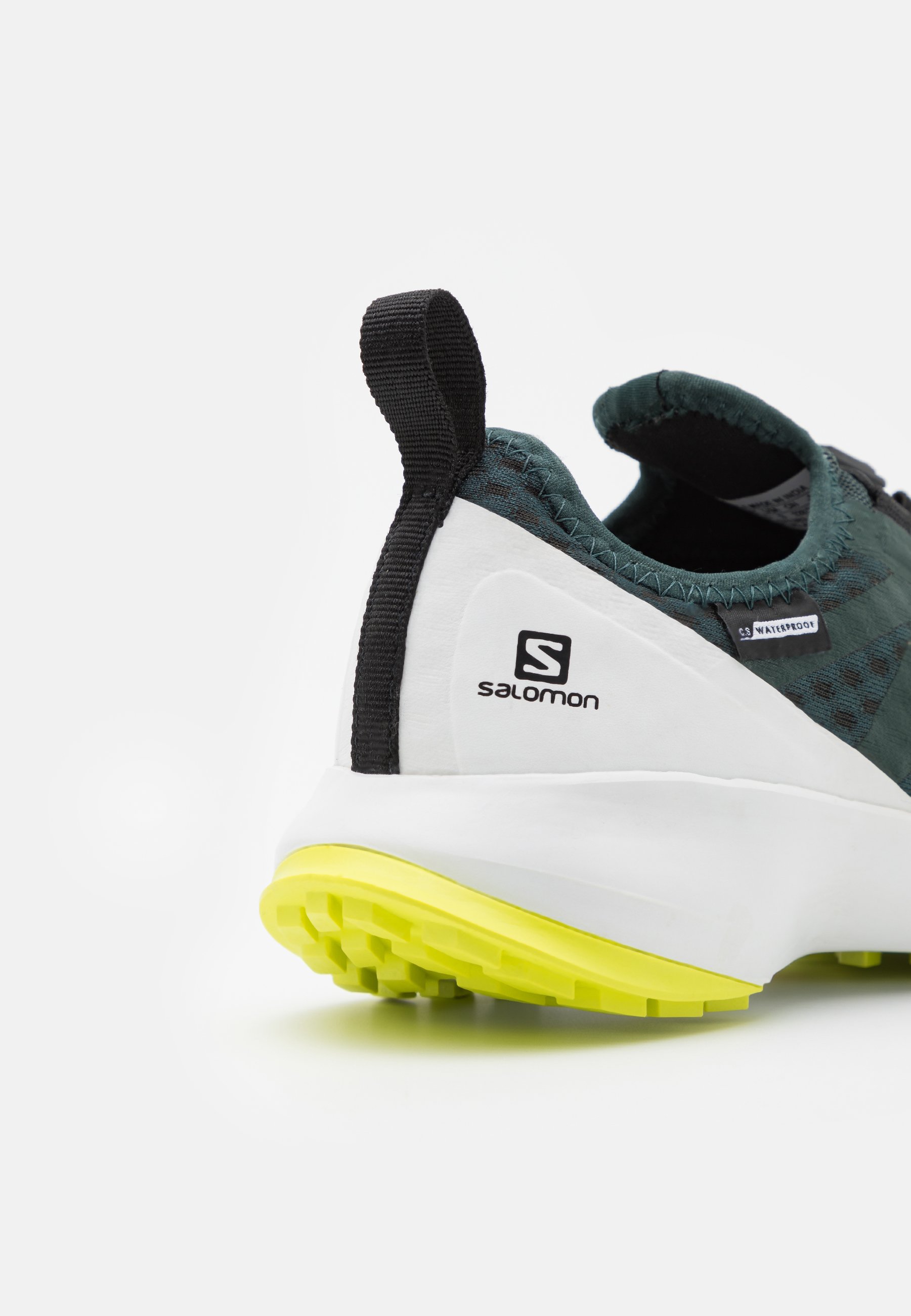 Salomon SENSE FLOW CSWP UNISEX - Zapatillas de senderismo - green  gables/white/evening primrose/verde oscuro - Zalando.es