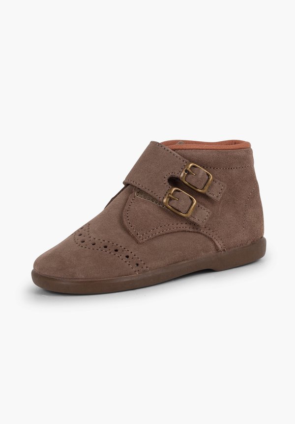 ADHERENTE ADORNO HEBILLAS – Lauflernschuh – topo