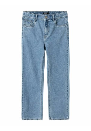 Džínsy s rovným strihom - medium blue denim