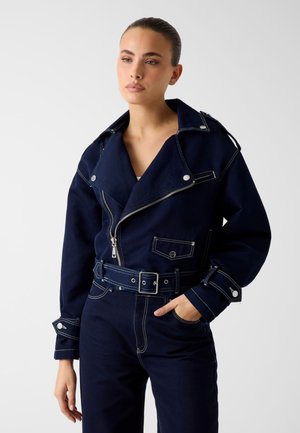 Giacca di jeans - dunkelblau