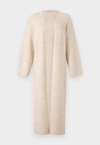 Gina Tricot LONG CARDIGAN - Cardigan - oat melange