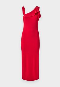 DRESS - Robe pull - fiery red