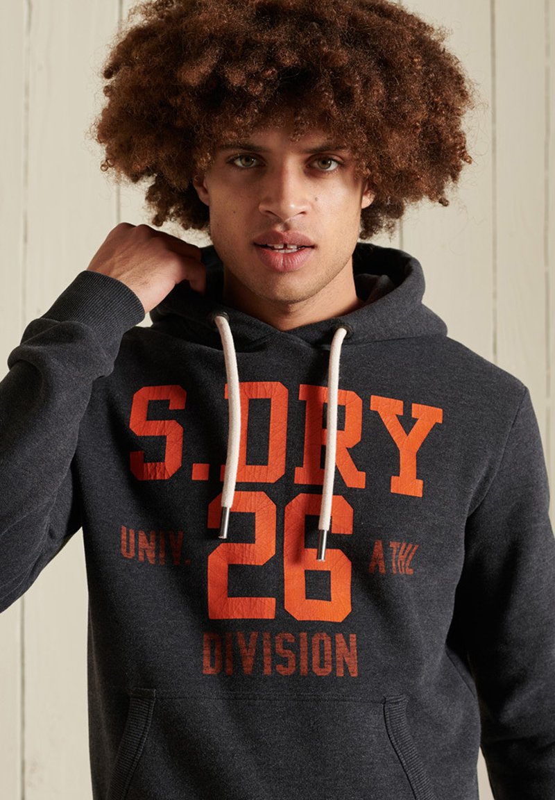 Herren Kapuzenpullover | Superdry Kapuzenpullover charcoal marl/dunkelgrau - MU92789 Herren Kapuzenpullover | Superdry Kapuzenpullover charcoal marl/dunkelgrau - MU92789