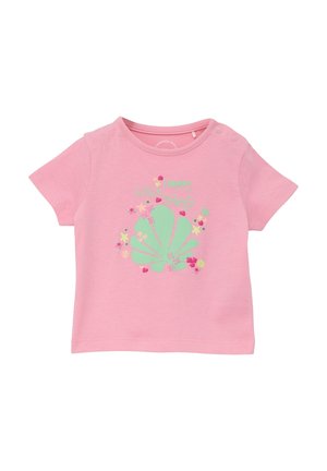 s.Oliver MIT FRONT - T-shirt z nadrukiem