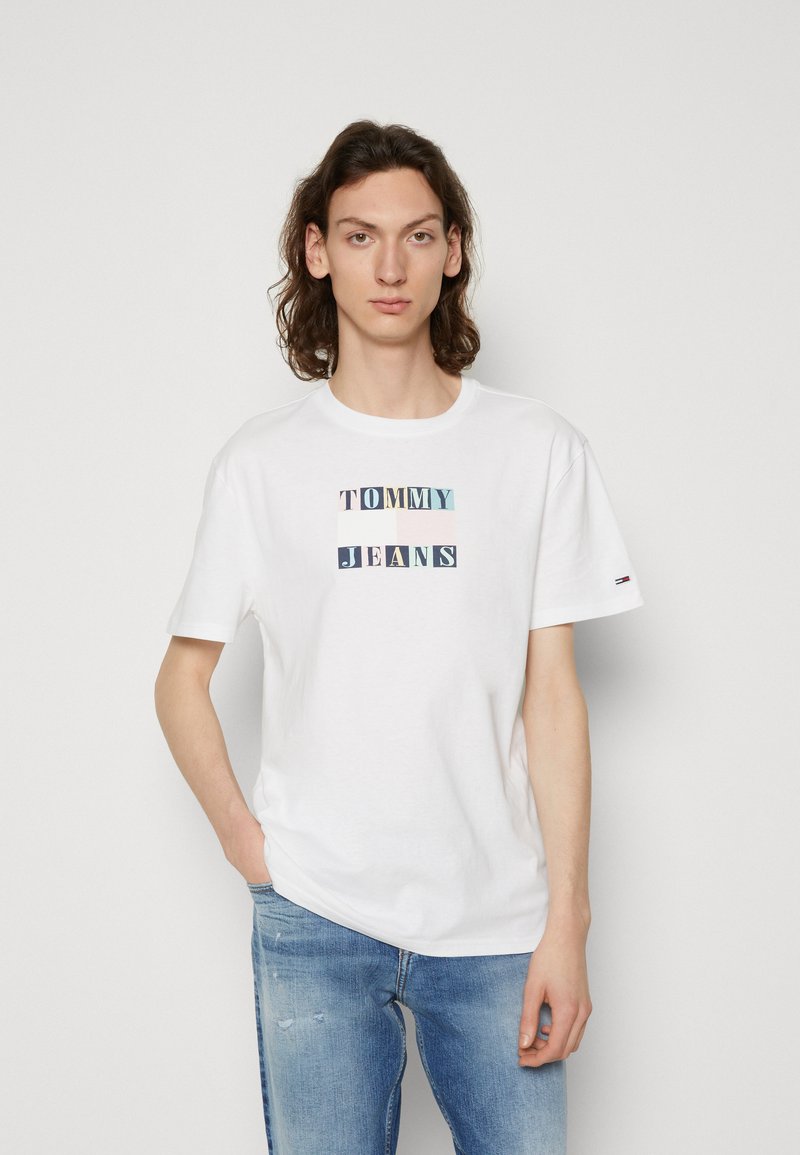 T-Shirt Tommy Jeans regular flag uomo