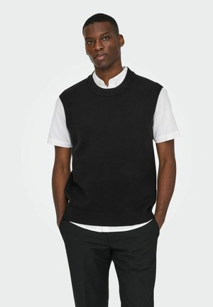 ONSCOOPER  - Strickpullover - black