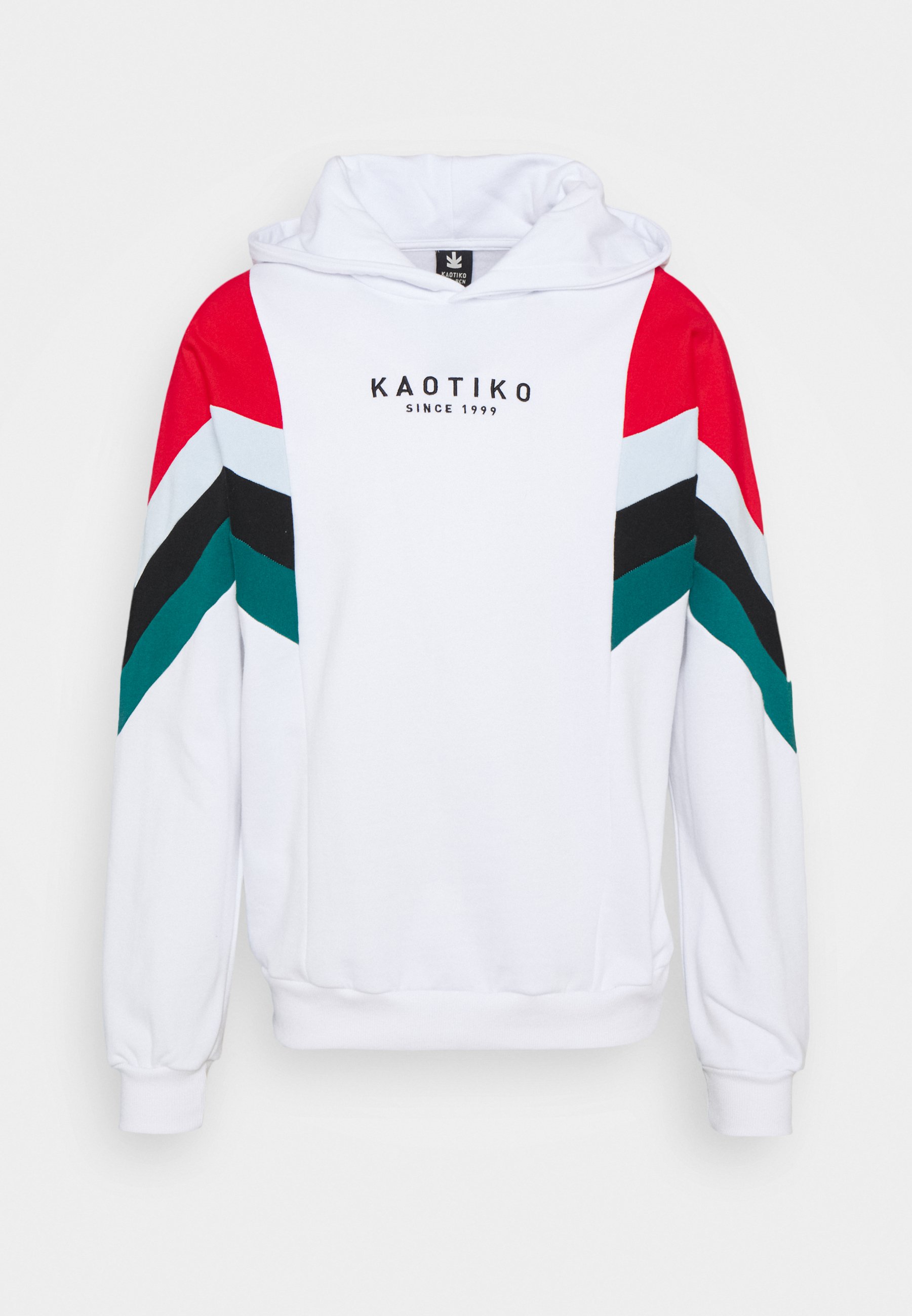 Kaotiko EWAN - Sudadera - white/red/black/jade/blanco - Zalando.es