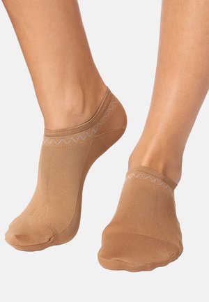 NUR DIE, SCHUHSÖCKCHEN 7 PACK - Socken - schwarz weiß amber