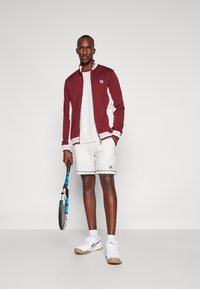 Fila JACKET BJÖRN - Treningsjakke - cabernet/white alyssum