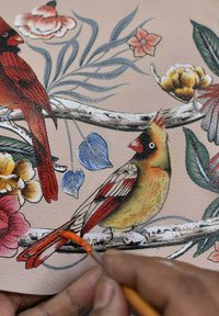 ANUSCHKA Portemonnee - cardinal family
