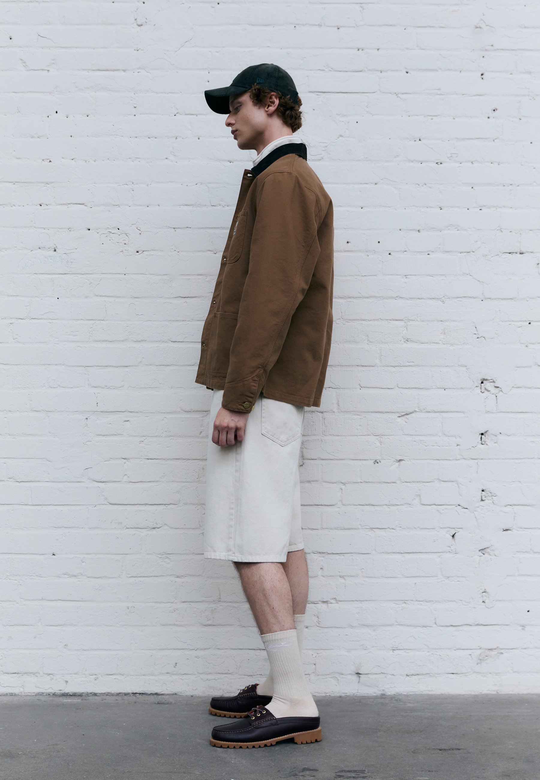 Carhartt WIP MICHIGAN COAT - Jachetă din denim - hamilton brown