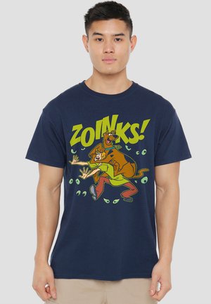 Cotton Soul, SCOOBY DOO ZOINKS - Print T-shirt - dark blue