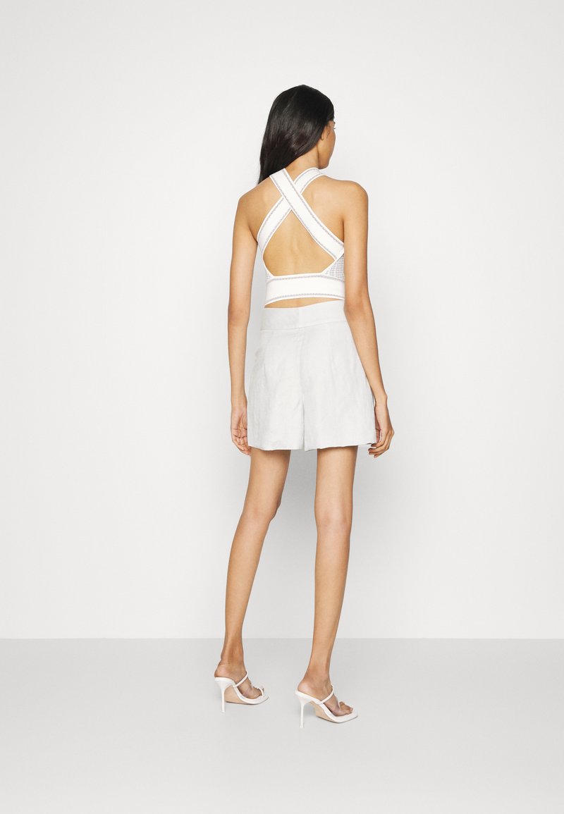 Damen Kleider | Club Monaco BLEND Shorts light green/hellgrau - BV58862 Damen Kleider | Club Monaco BLEND Shorts light green/hellgrau - BV58862