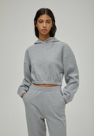 Felpa con cappuccio - grey