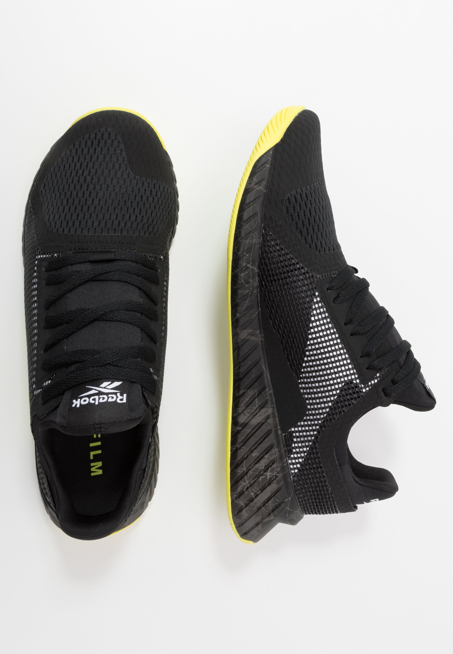 Reebok FLASHFILM TRAIN Treningssko blackwhitehero Reebok FLASHFILM TRAIN Treningssko blackwhite Zalando.no